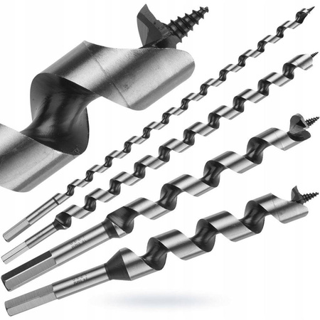 Milwaukee Wiertła kręte do drewna