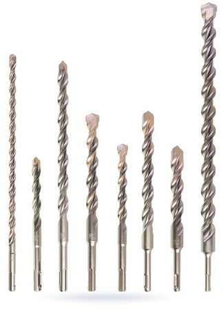 Milwaukee Wiertła SDS-Plus, 2-ostrzowe