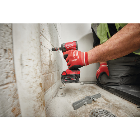 Milwaukee M18 FID3-502X - Zakrętarka udarowa 1/4" HEX 18 V, 5.0 Ah, FUEL™, w walizce, z 2 akumulatorami i ładowarką
