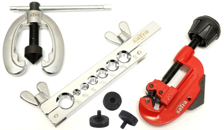 ZESTAW DO ZARABIANIA KOŃCÓWEK PRZEWODÓW HAMULCOWYCH SATRA S-7DFT ZAKUWAKI