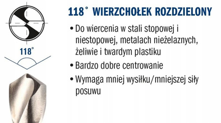 IRWIN WIERTŁO DO METALU HSS PRO 4,8 mm DIN338 si