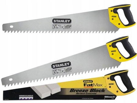 Piła Stanley do bloczków z betonu komórkowego