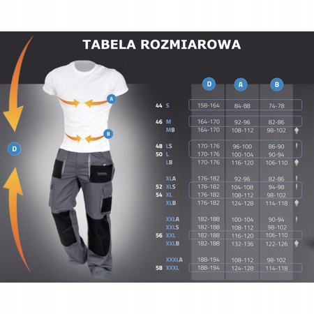 Kamizelka robocza Sara mężczyźni L