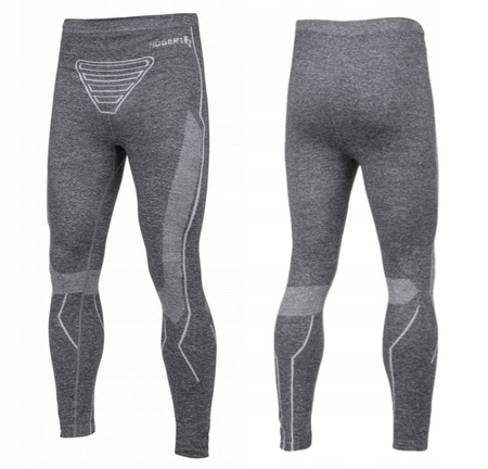 Hogert Technik kalesony męskie SIEG bielizna szary rozmiar 3XL/4XL