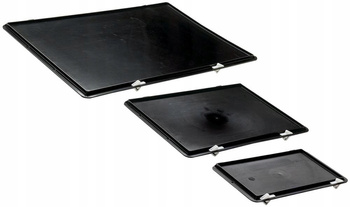 Pokrywa Zamykajaca Czarna do Skrzynek 400x300 mm