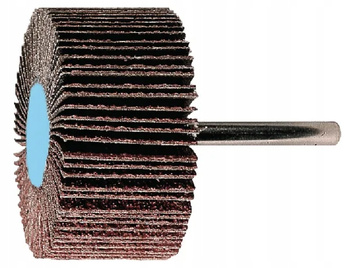 Tarcza szlifierska wachlarzowa z trzpieniem Pferd, trzpień 6mm, 50 x 15 mm