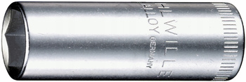 Nasadka Chromowana 1/4" 10mm Długa Stahlwille