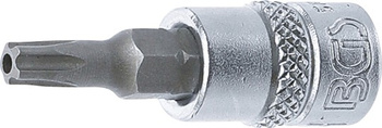 Nasadka 1/4", Torx Plus 5-kątny z otworem TS25 x 38 mm BGS Technic