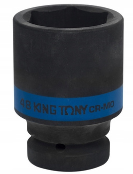 NASADKA DŁUGA UDAROWA 3/4" 48MM X 95MM, 6-KĄT. King Tony 643548M