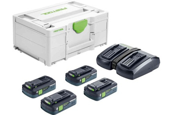 Festool zestaw energii SYS 18V 4x4,0/TCL 6 DUO 577104
