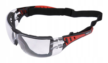 Yato Okulary Ochronne Bezbarwne Paskiem Uszczelka