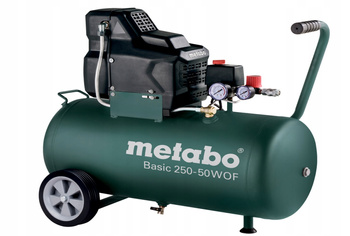 Kompresor bezolejowy Metabo BASIC 250-50WOF 50 l 8 bar