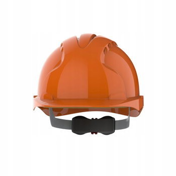 Kask HEŁM ochronny dla budowlańców JSP Evo3 EN397 WENTYLOWANY POKRĘT ORANGE