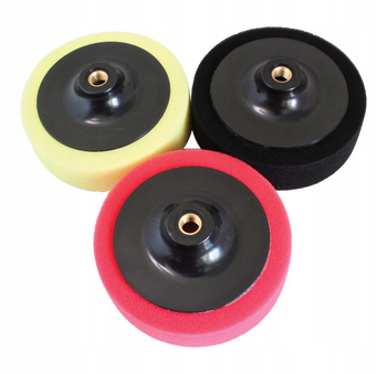 GĄBKI POLERSKIE 150MM– 3SZT. TWARDA ŚREDNIA MIĘKKA