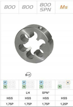 FANAR Narzynka M6 DIN-EN 22568 HSS 800