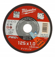 Milwaukee Tarcza cienka do stali PRO+ trwała precyzyjna 125mm X 22,23mm