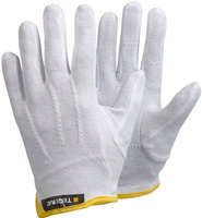 Tegera Rękawice monterskie ochronne bawełniane białe materiałowe robocze 8127 rozmiar 8 - M 1 para