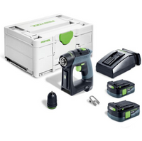 Akumulatorowa wiertarko-wkrętarka CXS 12 2,5-Plus FESTOOL