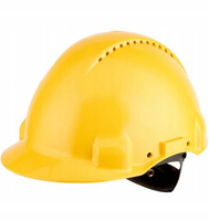 Hełm Kask BHP Ochronny Żóły G3000 NUV Solaris 3M