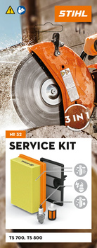 Zestaw serwisowy KIT 32  do przecinarek spalinowych TS 700, TS 800 filtr powietrza paliwa świeca STIHL