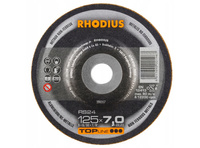 Tarcza do zdzierania aluminium 125x7.0 Rhodius RS24 Topline