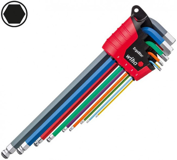 WIHA Klucze trzpieniowe z główką kulistą magicring uchwyt ErgoStar 41979