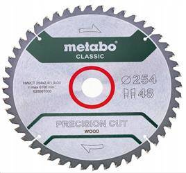 Tarcza tnąca Metabo HW/CT 254x30, 48 WZ 5neg 628061000