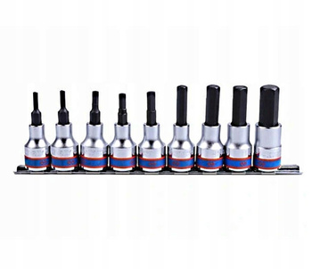 Nasadki imbusowe długie King Tony 4120PR10