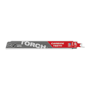 Brzeszczot do metalu TCT TORCH z węglikiem, 230 mm 7 TPI (1 szt.) Milwaukee