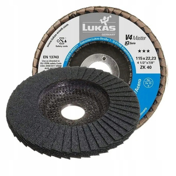 Lukas Tarcza lamelkowa lamelka P40 V4 Master 125m ZK 40 do szlifowania 