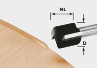 Festool Frez do wyrównywania HW D 19/16 S8 OFK 700