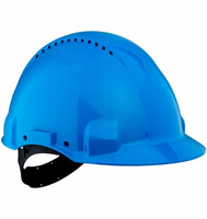 Hełm Kask Ochronny Solaris Regulowany Niebieski 3M