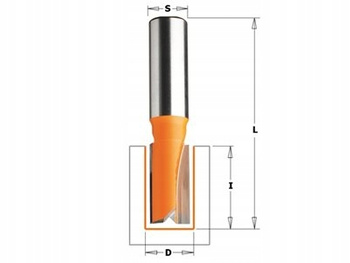 Frez Prosty Ostrza HM Wlutowane 22x57,2mm CMT