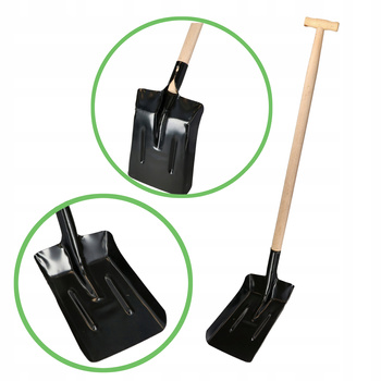 FORESTER Łopata węglowa #4 trzon drewniany