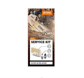 Zestaw serwisowy  filtr powietrza paliwa świeca do pilarek spalinowych KIT 5 do MS290, MS310, MS390 STIHL 
