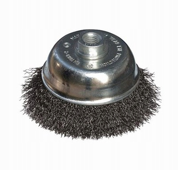 Szczotka Szczotex druciana kątowa Fi100mm z gwintem M14