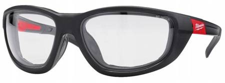 Okulary ochronne z Uszczelką Bezbarwne Milwaukee