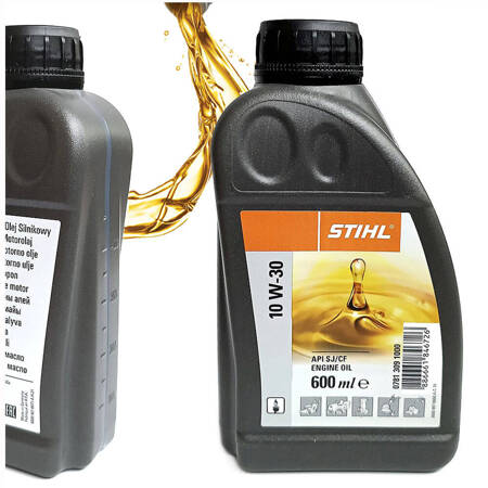 Olej silnikowy do kosiarki Stihl Olej 10W-30 0,6L STIHL 600ml