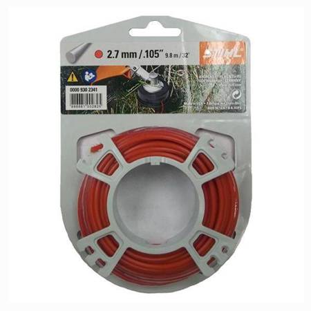 Żyłka Tnąca Okrągła 2,7mm x 9,0m STIHL